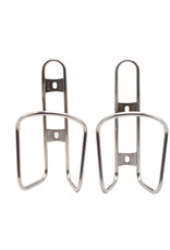 King Cage King Cage Lowering Bottle Cage for Small Frames, - Flat Top - Stainless Steel (formerly known as dropper cage)