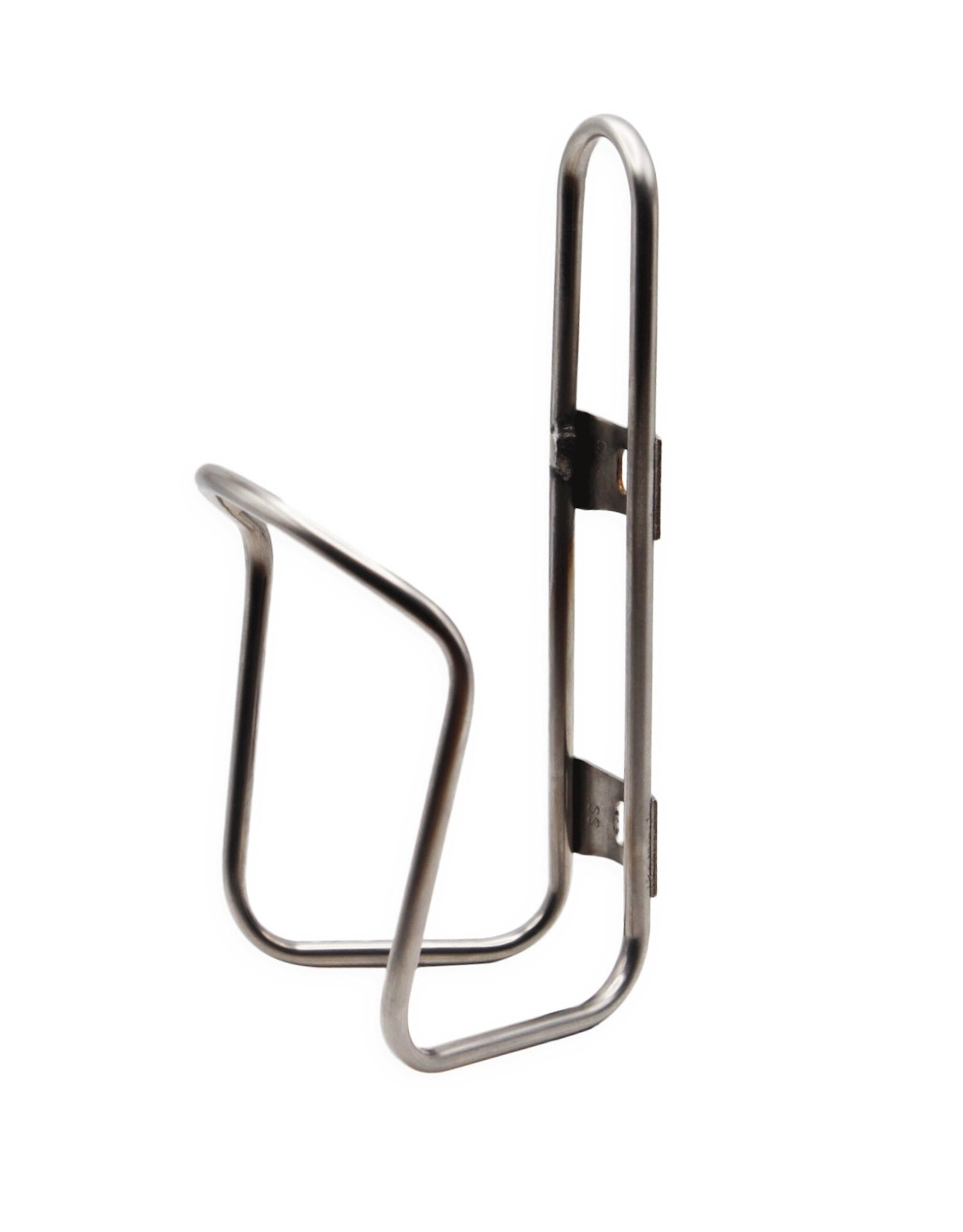 King Cage King Cage Bottle Cage, Stainless Steel - Flat Top good for rigid bottles