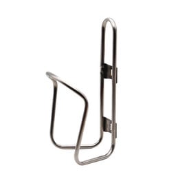 King Cage King Cage Bottle Cage, Stainless Steel - Flat Top good for rigid bottles