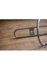 King Cage King Cage Bottle Cage, Stainless Steel - Flat Top good for rigid bottles