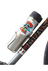 King Cage King Cage Lowering Bottle Cage for Small Frames, - Flat Top - Stainless Steel (formerly known as dropper cage)
