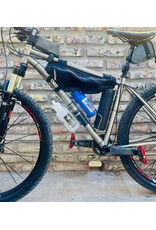 King Cage King Cage Lowering Bottle Cage for Small Frames, - Flat Top - Stainless Steel (formerly known as dropper cage)