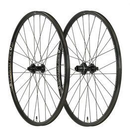 Industry Nine Industry Nine 1/1 GRCX 700c GRCX-S - Center Lock - Wheelset 1  - Black Hub - Black Spokes - 12x100 - 12x142 - HG11
