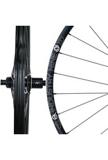 Industry Nine 1/1 GRCX 700c GRCX-S - Center Lock - Wheelset 1  - Black Hub - Black Spokes - 12x100 - 12x142 - HG11
