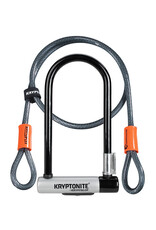Kryptonite Kryptonite KryptoLok U-Lock 4 x 9" Keyed w/ 4' Cable & Bracket