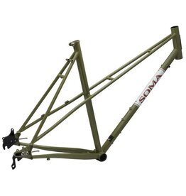 Soma Fabrications Soma Buena Vista Disc Mixte Frame/Fork, 50cm - Olive Green