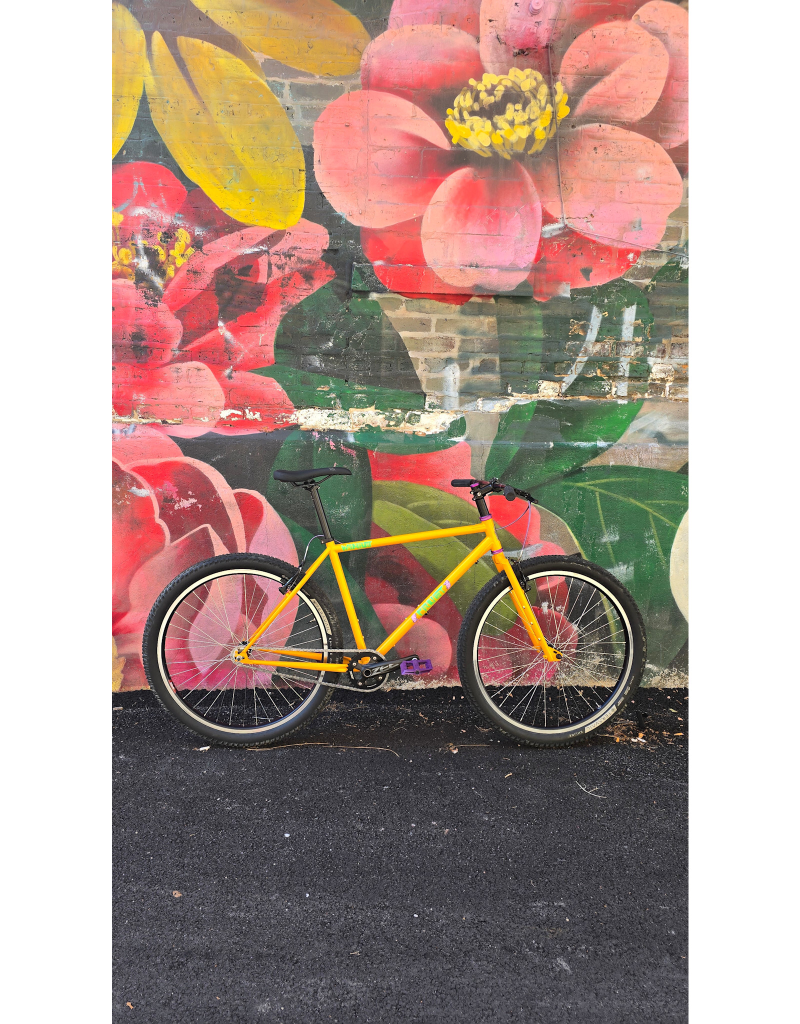 Crust Crust Wombat Single Speed Shop Build - Orange - MD