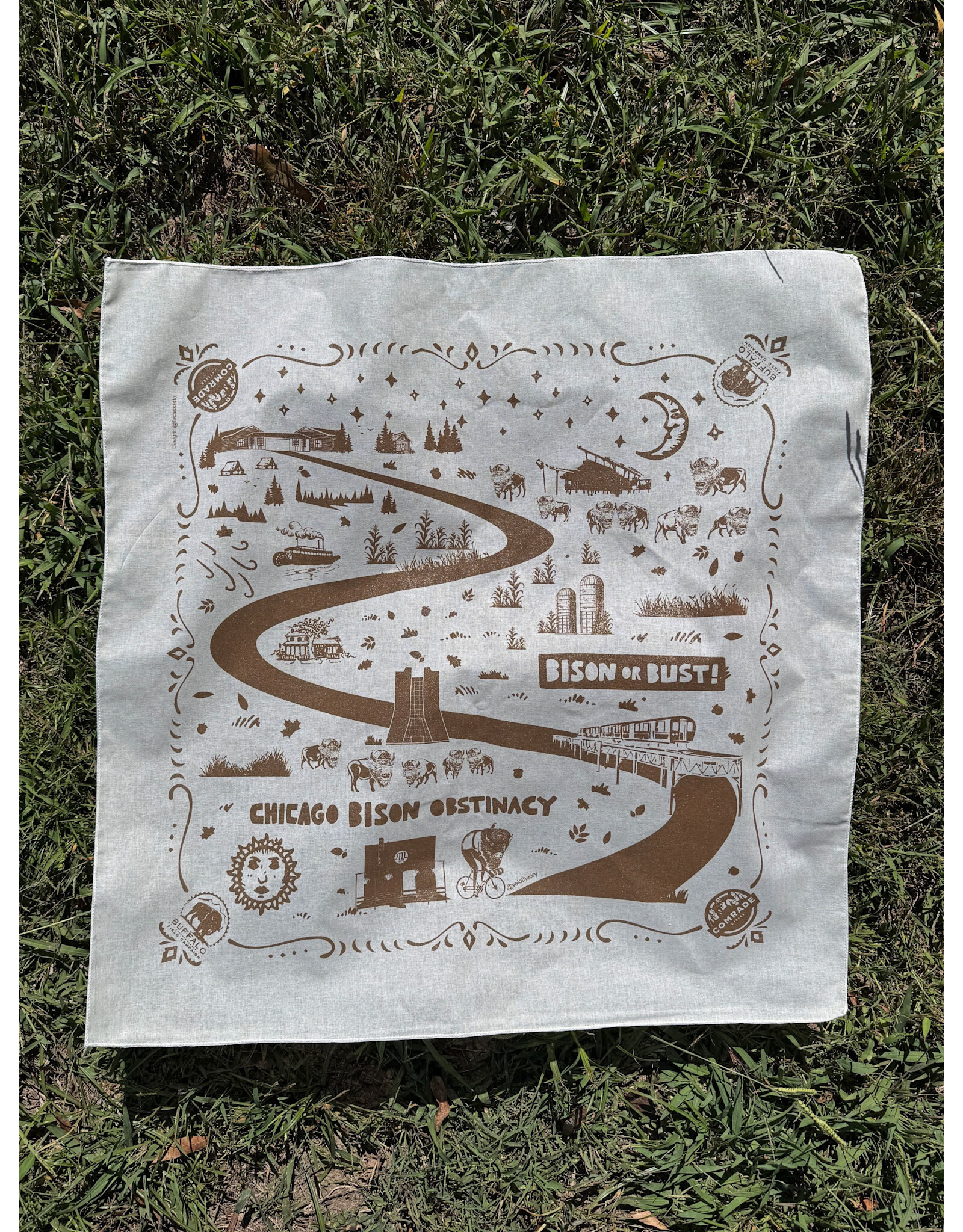 Bison Day Bandana
