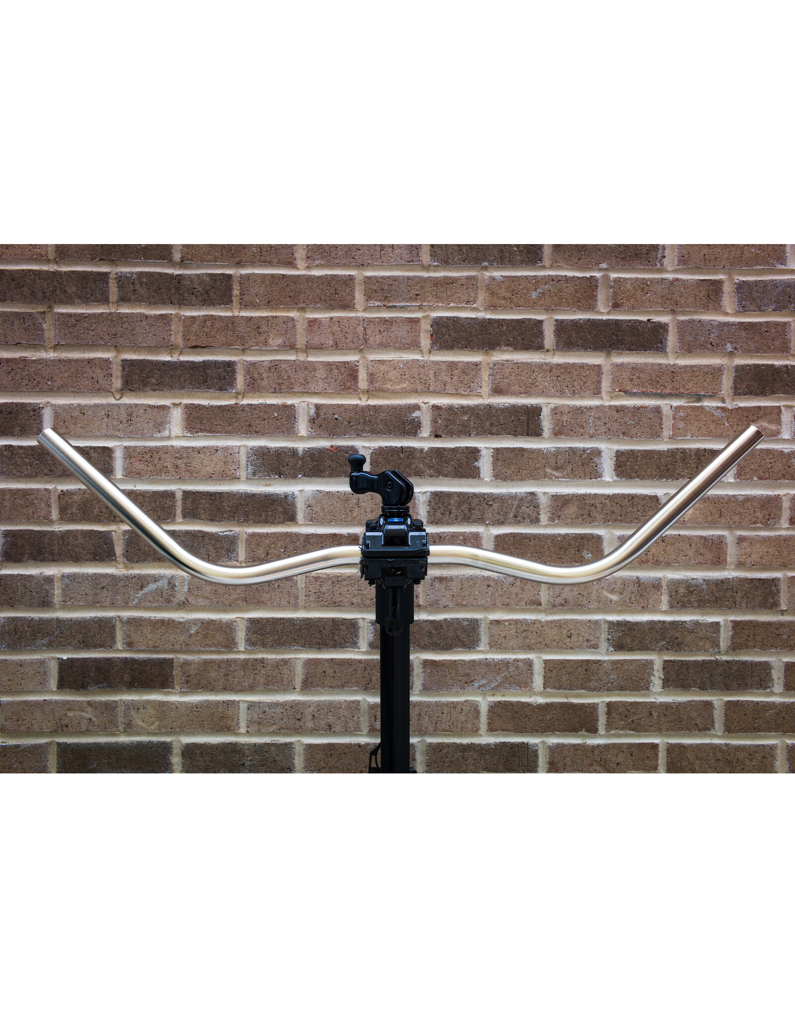 Leker Leks Handlebars- Steel - GenoLeks SnackBar- 760mm wide - 25mm rise - 42 Sweep 22.2 Silver