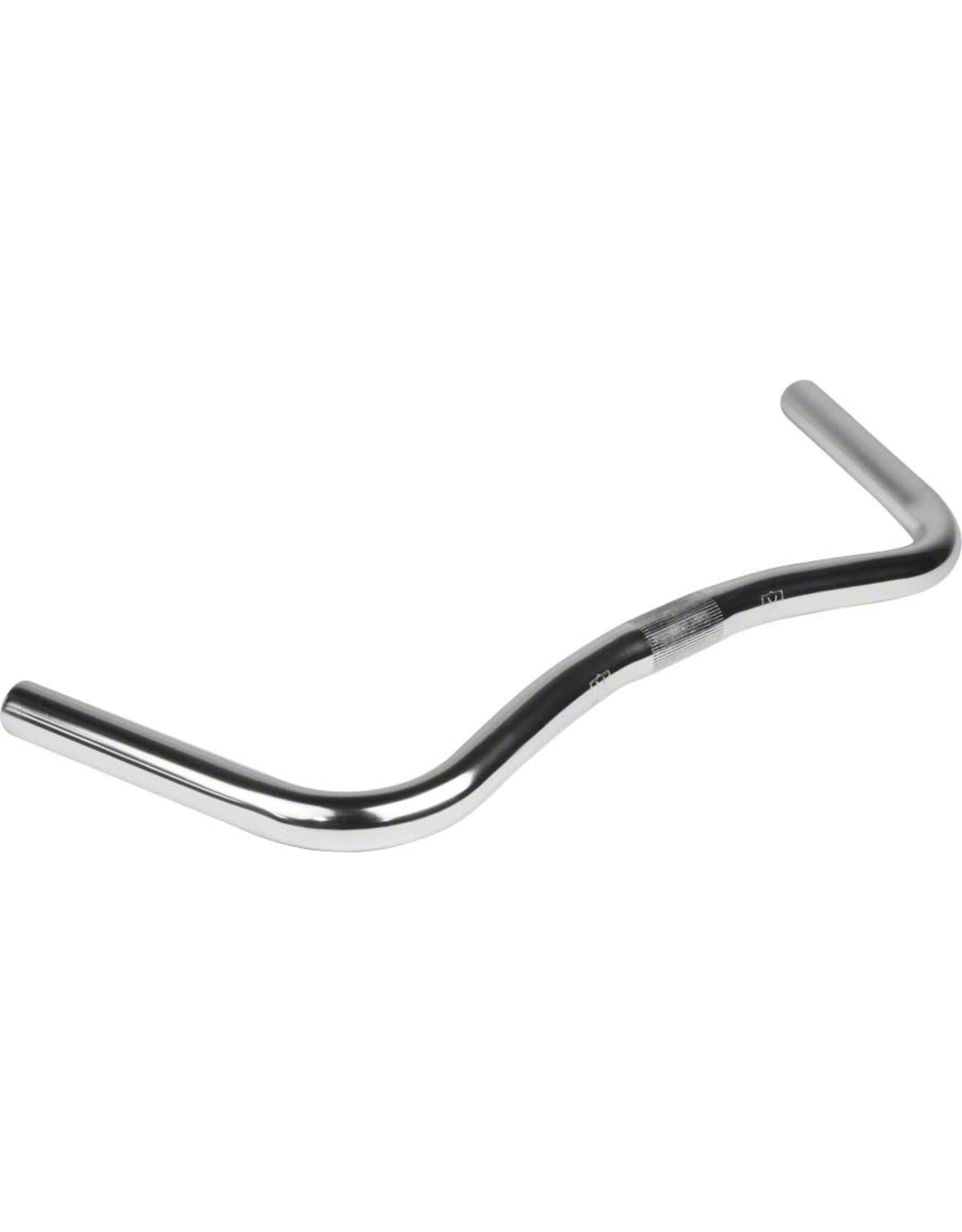 Velo Orange Velo Orange Porteur Handlebar 25.4mm Clamp 22.2mm Grip Diameter Silver