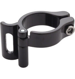 Problem Solvers Problem Solvers Braze-on Front Derailleur Clamp Slotted Black 28.6mm disco'd