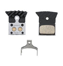 Shimano Shimano L04C Metal Disc Brake Pads with Fin for Flat Mount BR-RS805, BR- RS505 Road Disc Calipers