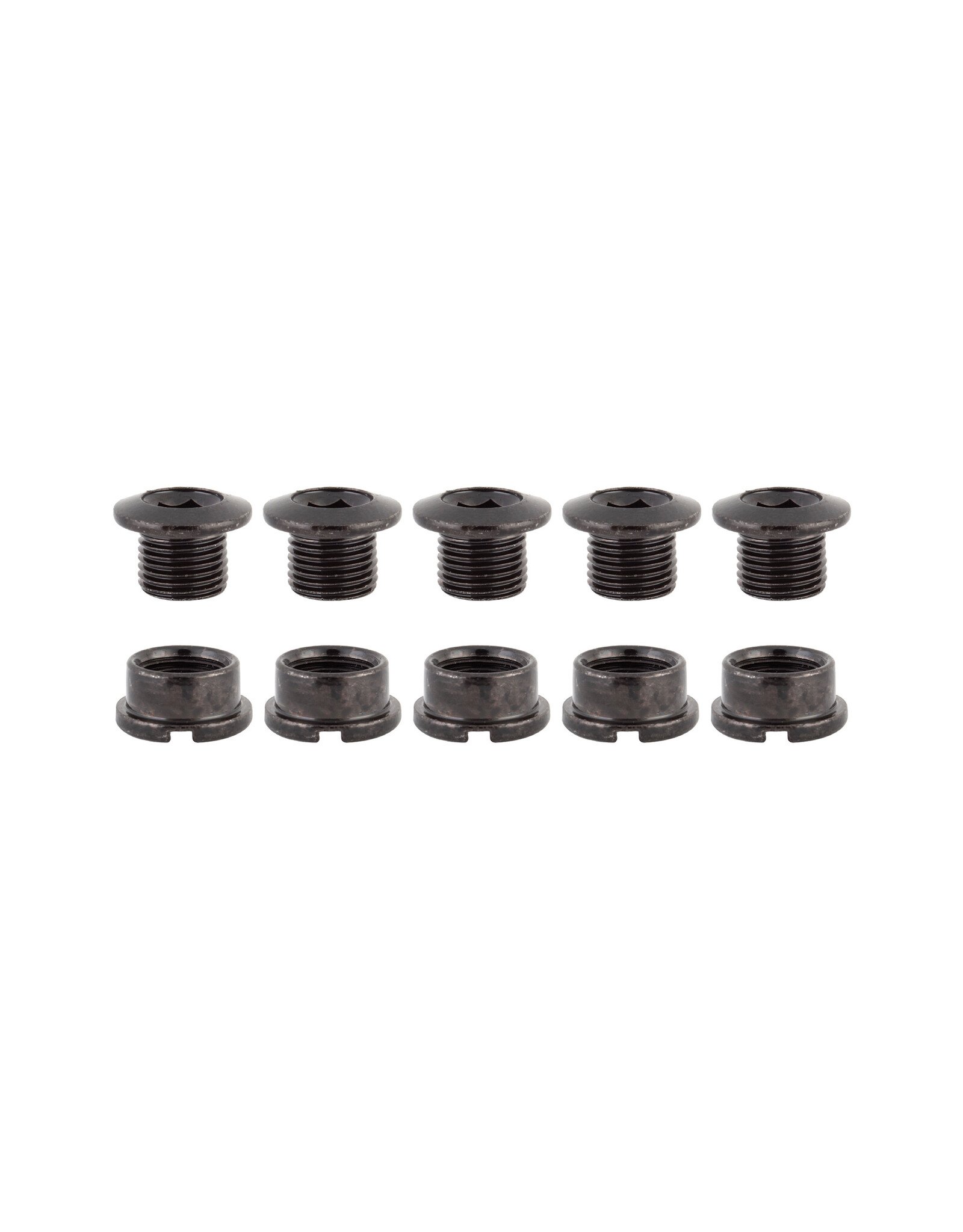 ORIGIN8 CHAINRING BOLT SET OR8 SINGLE Steel black