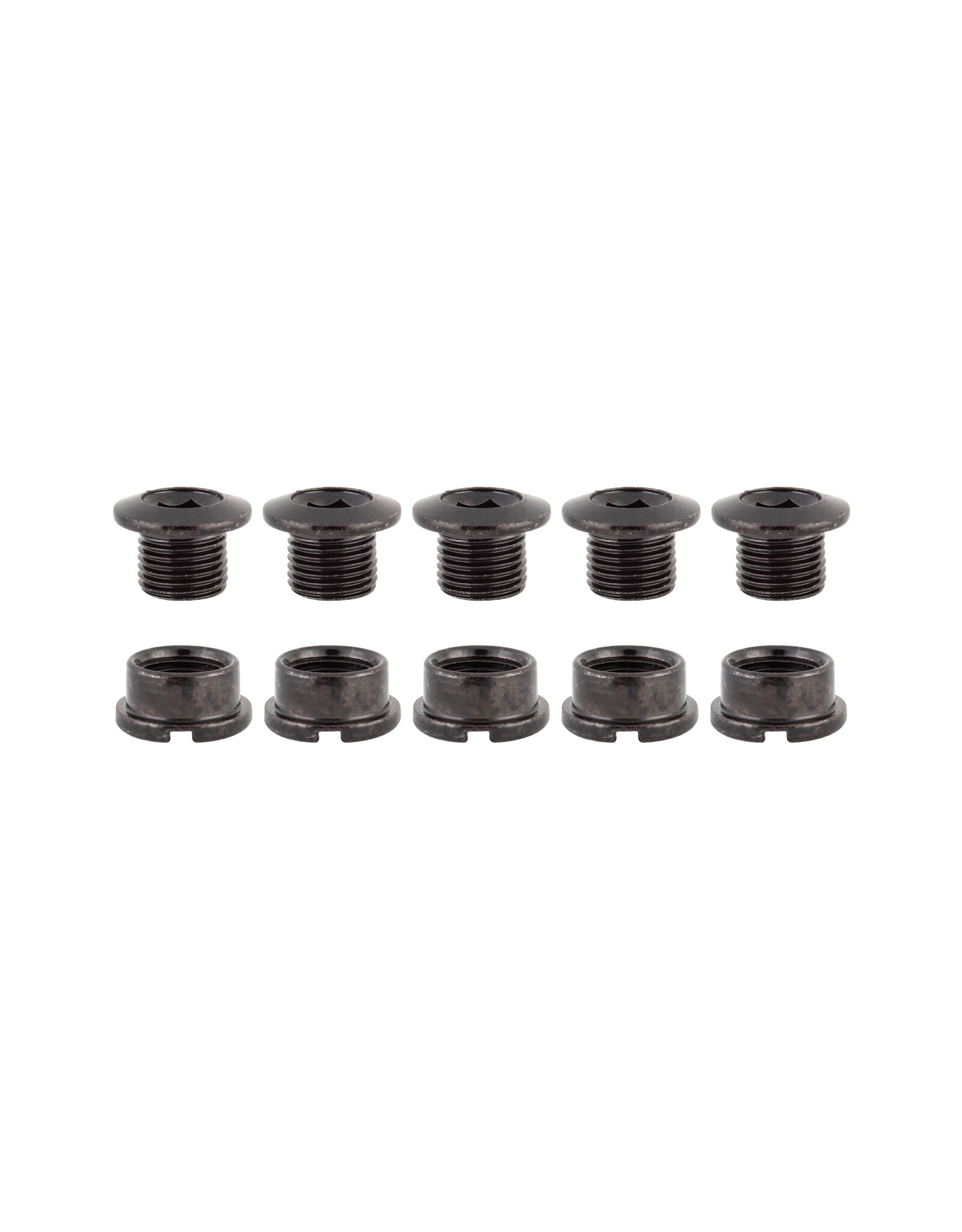 ORIGIN8 Origin-8 Chainring Bolt Set Single Steel Black