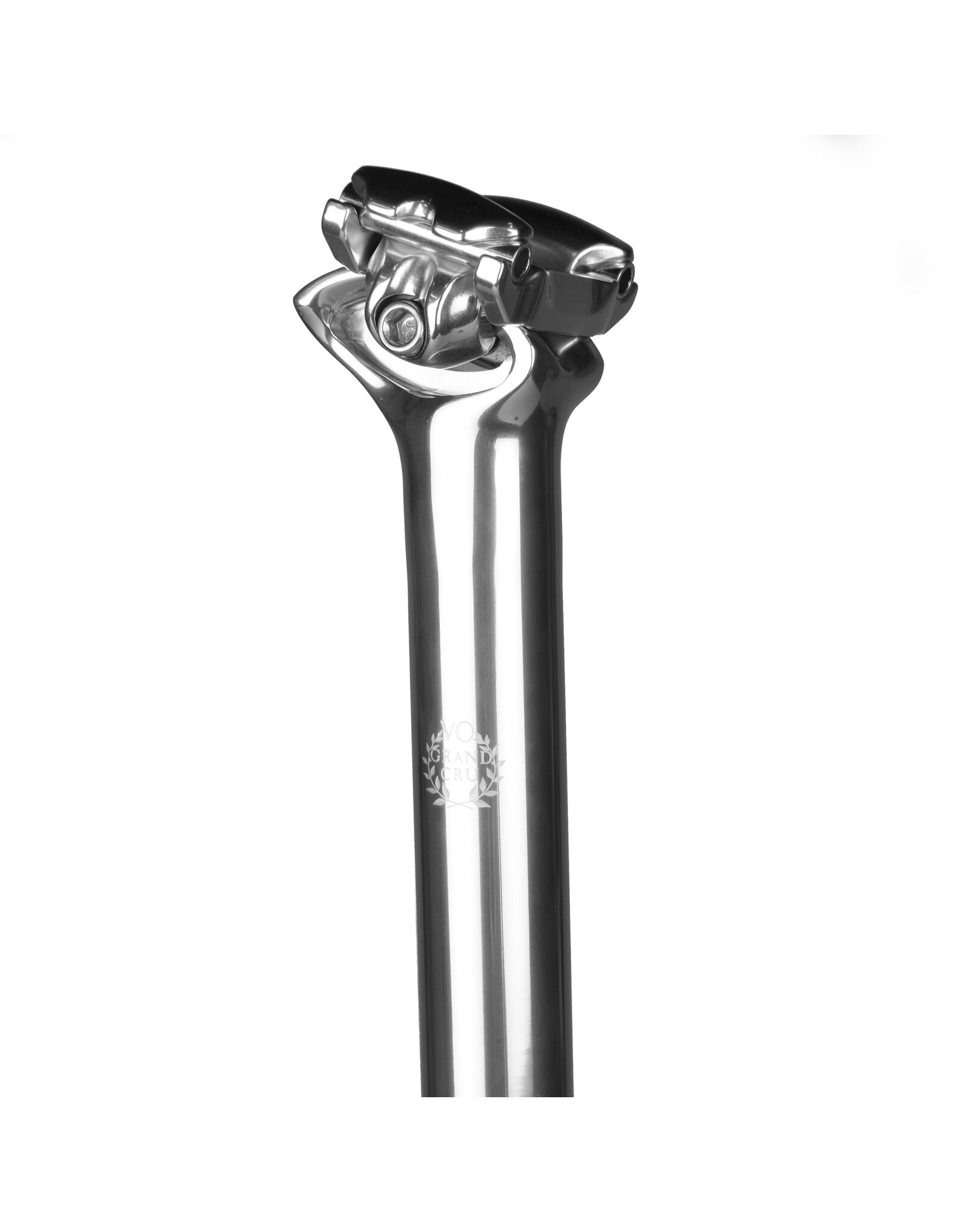 Velo Orange Velo Orange Grand Cru Seatpost: 0 Setback, 27.2mm, 400mm, Silver
