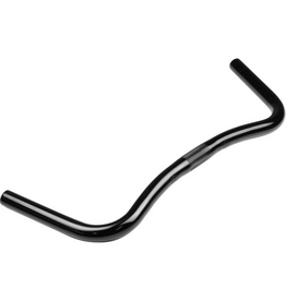 Velo Orange Velo Orange Porteur Handlebar Alloy 25.4mm Clamp 23.8mm GRIP DIAMETER 480mm Wide, Black