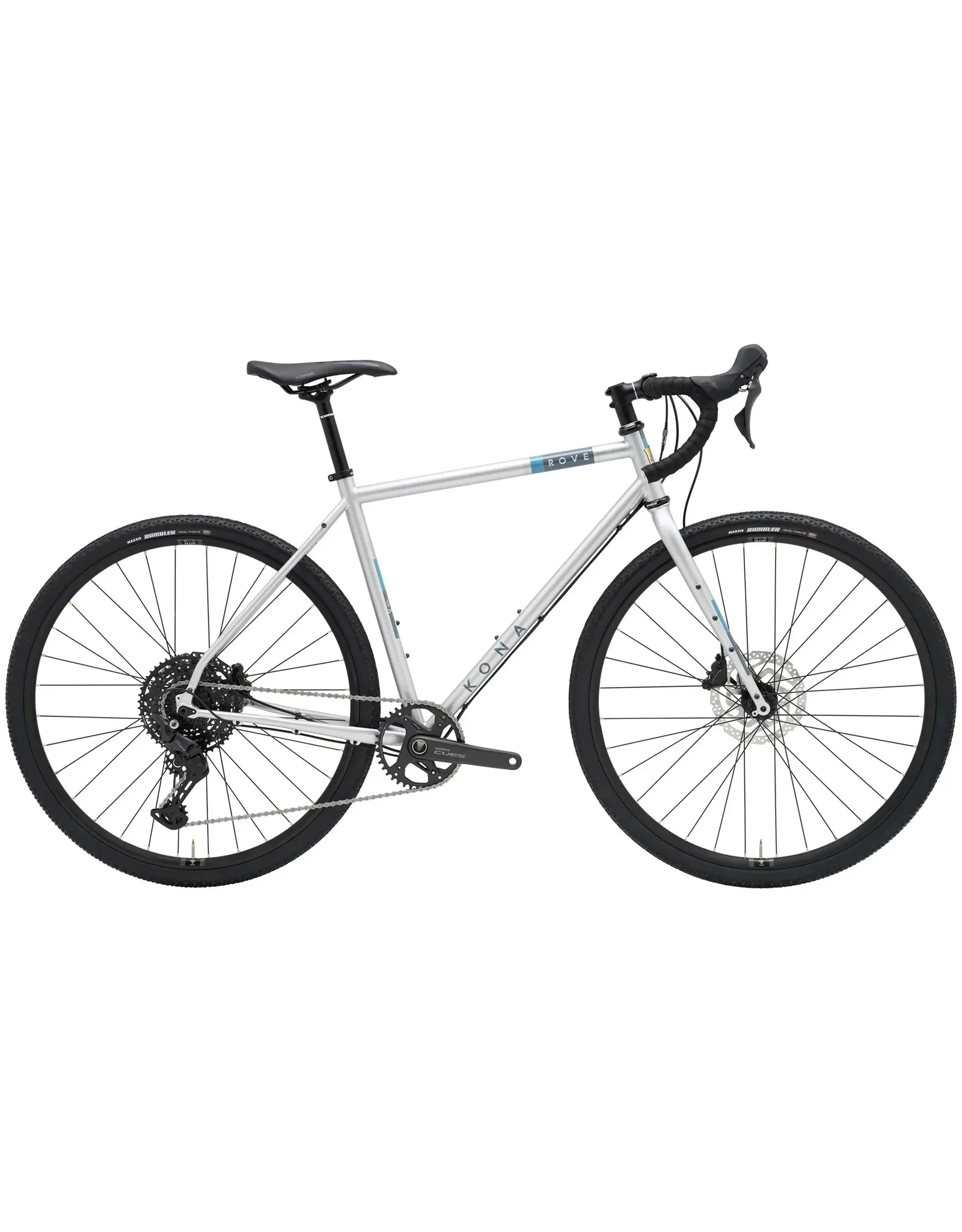 Kona Bicycle Company Kona Rove ST DL  54 - Silver - Shimano Cues