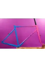 Crust Crust Florida Man Pink and Blue 56cm Single Speed Frame