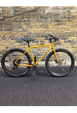 Crust Evasion 54cm Shop Build Flat Bar 1x11 650b Yellow Splatter