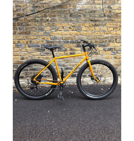 Crust Evasion 54cm Shop Build Flat Bar 1x11 650b Yellow Splatter
