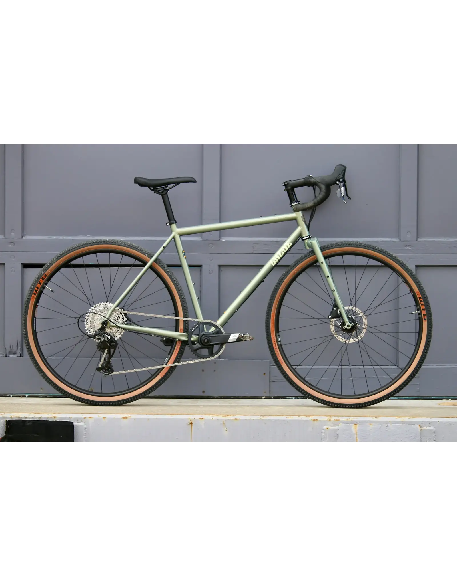 Wilde Wilde Rambler Apex 12 speed Drop Bar 700c Bike - Sage Green