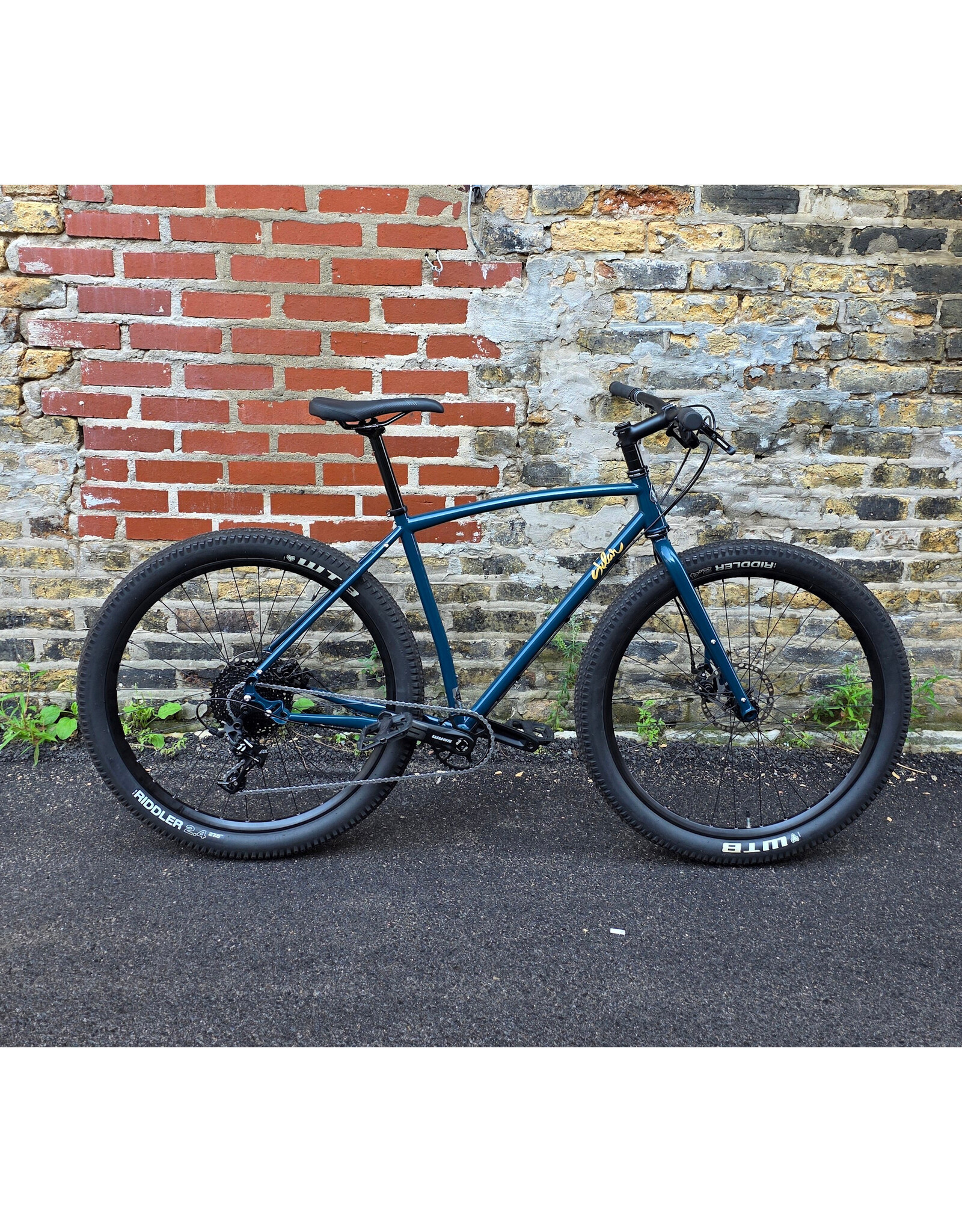 Shop Build -Sklar SuperSomething All Road Flat Bar 1x11 Apex Ocean Blue 52cm