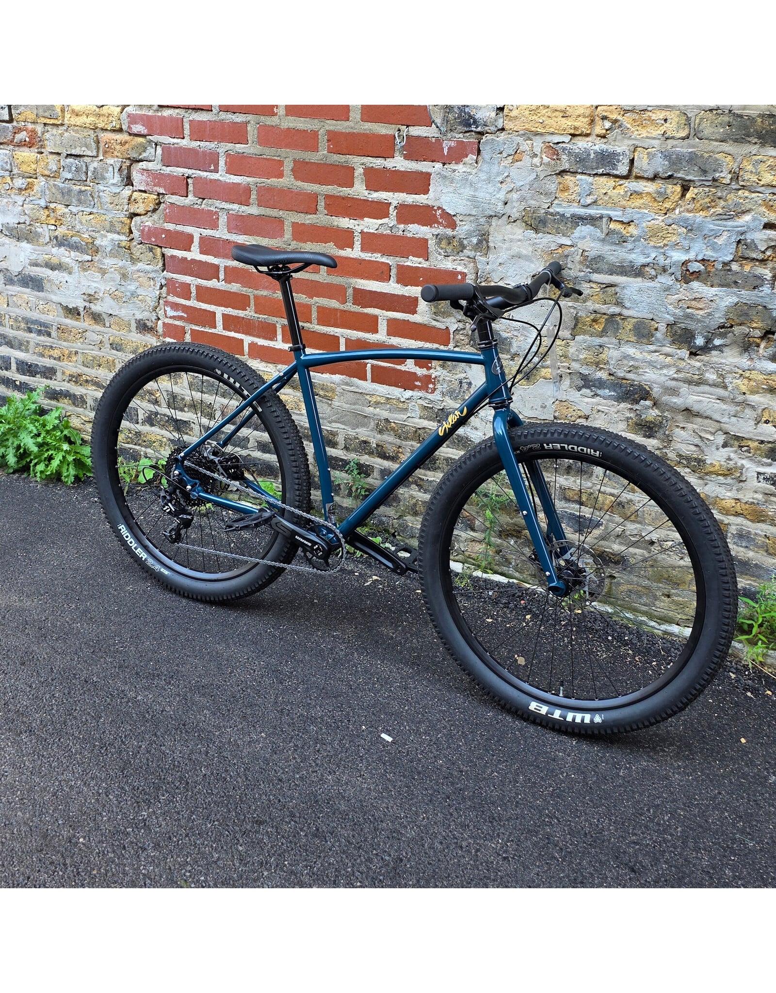 Shop Build -Sklar SuperSomething All Road Flat Bar 1x11 Apex Ocean Blue 52cm