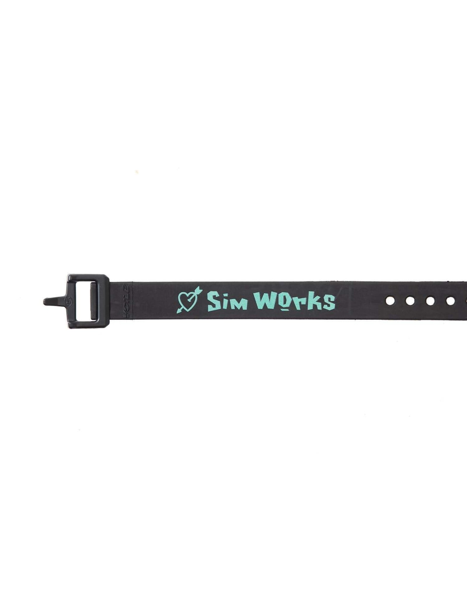 SimWorks Simworks Thunder Strap - Black/Homage Green / 32" - XL Series - Aluminum Buckle