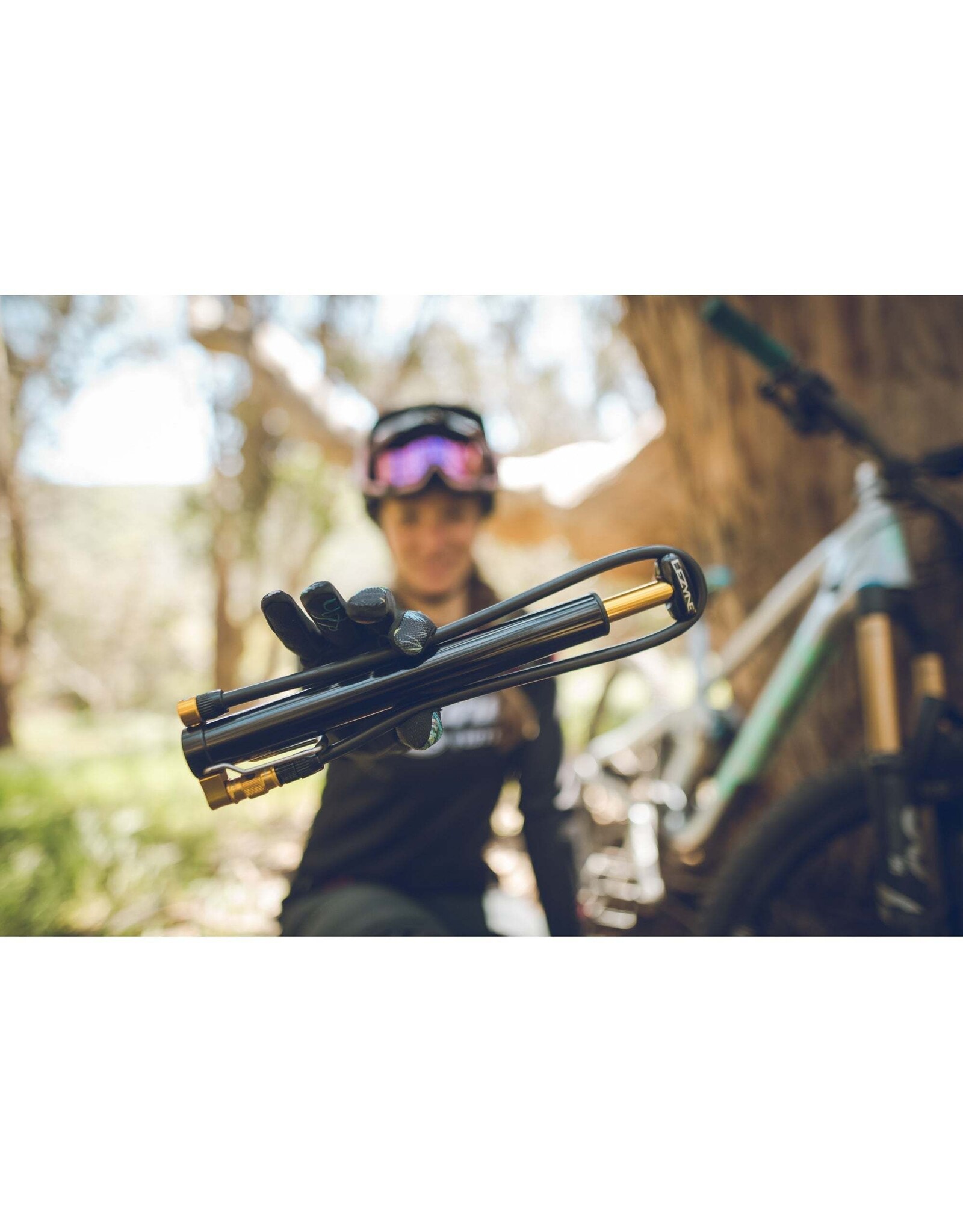 Lezyne Lezyne ABS Micro Floor Drive High Volume Frame Pump: Presta/Schrader Valve