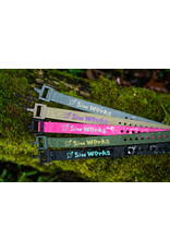 SimWorks Simworks Thunder Strap - Black/Homage Green / 32" - XL Series - Aluminum Buckle