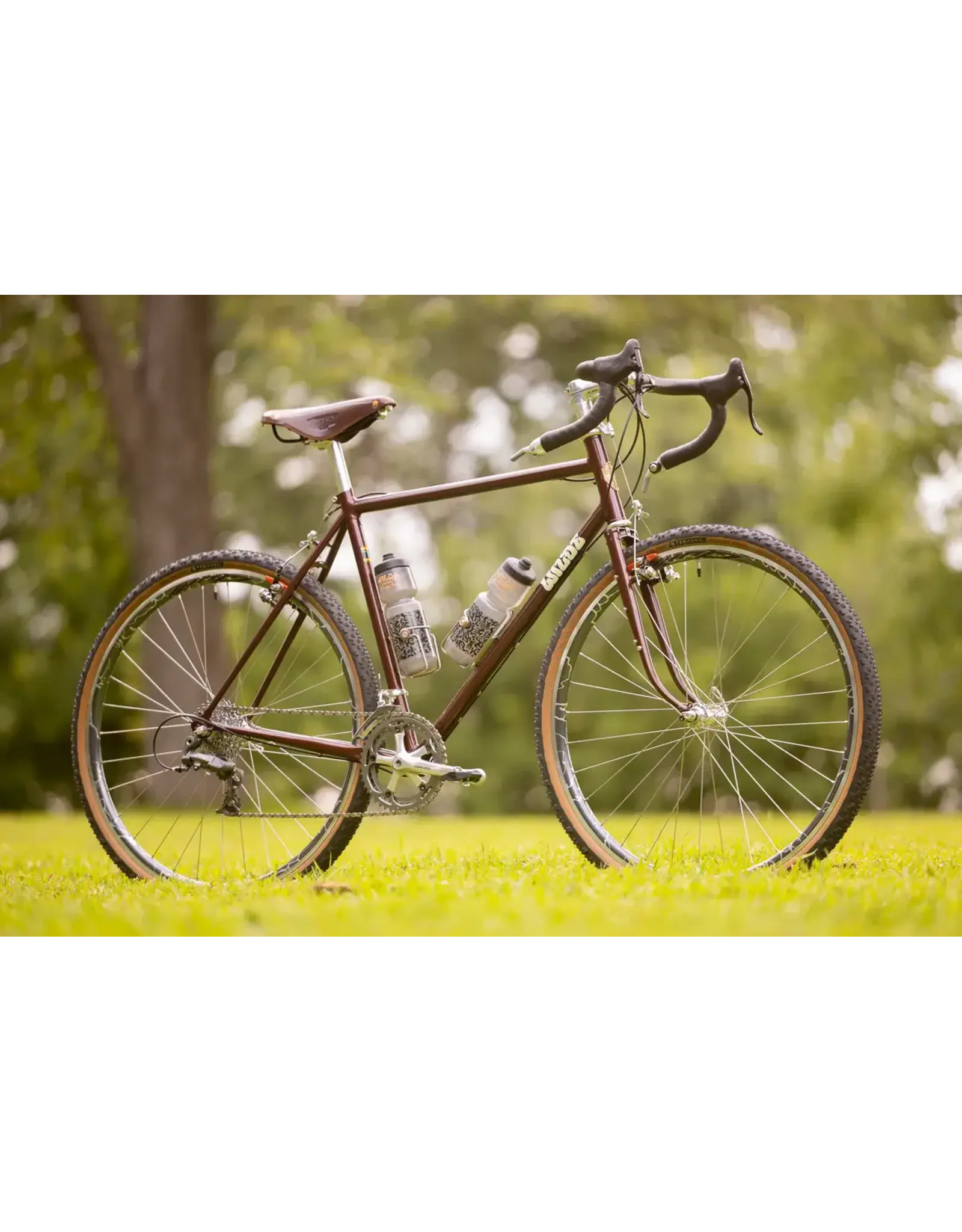 Wilde - Spelljammer Rim Brake Randonneur Frame and Fork - Oxblood