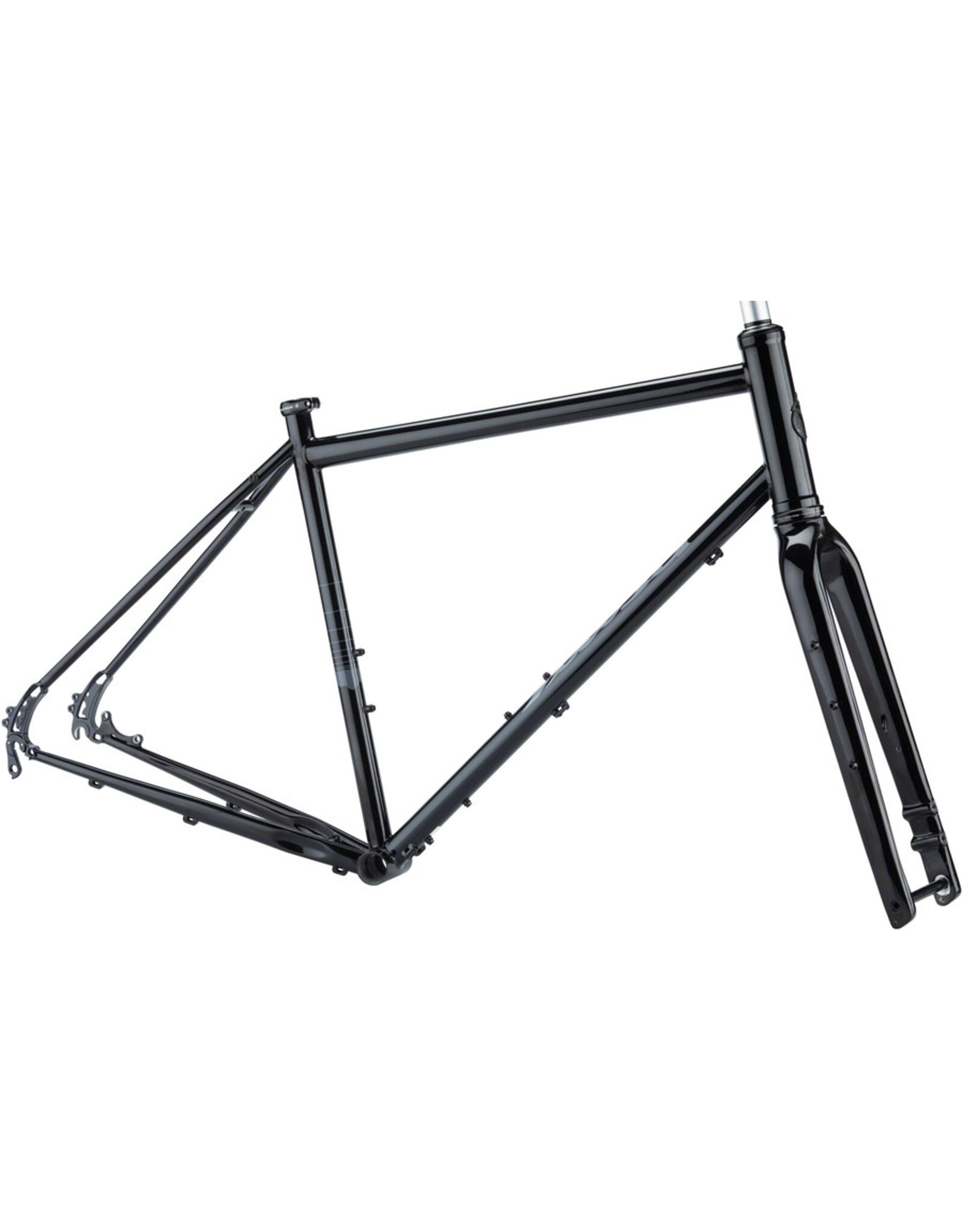 Salsa Salsa Vaya Frameset - 700c, Steel, Black, 57cm