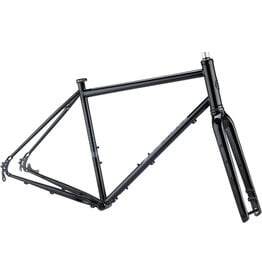 Salsa Salsa Vaya Frameset - 700c, Steel, Black, 57cm