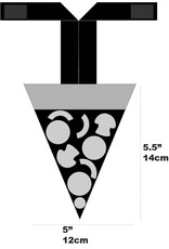 SimWorks Simworks Safety Burnt Pizza Reflective Triangle