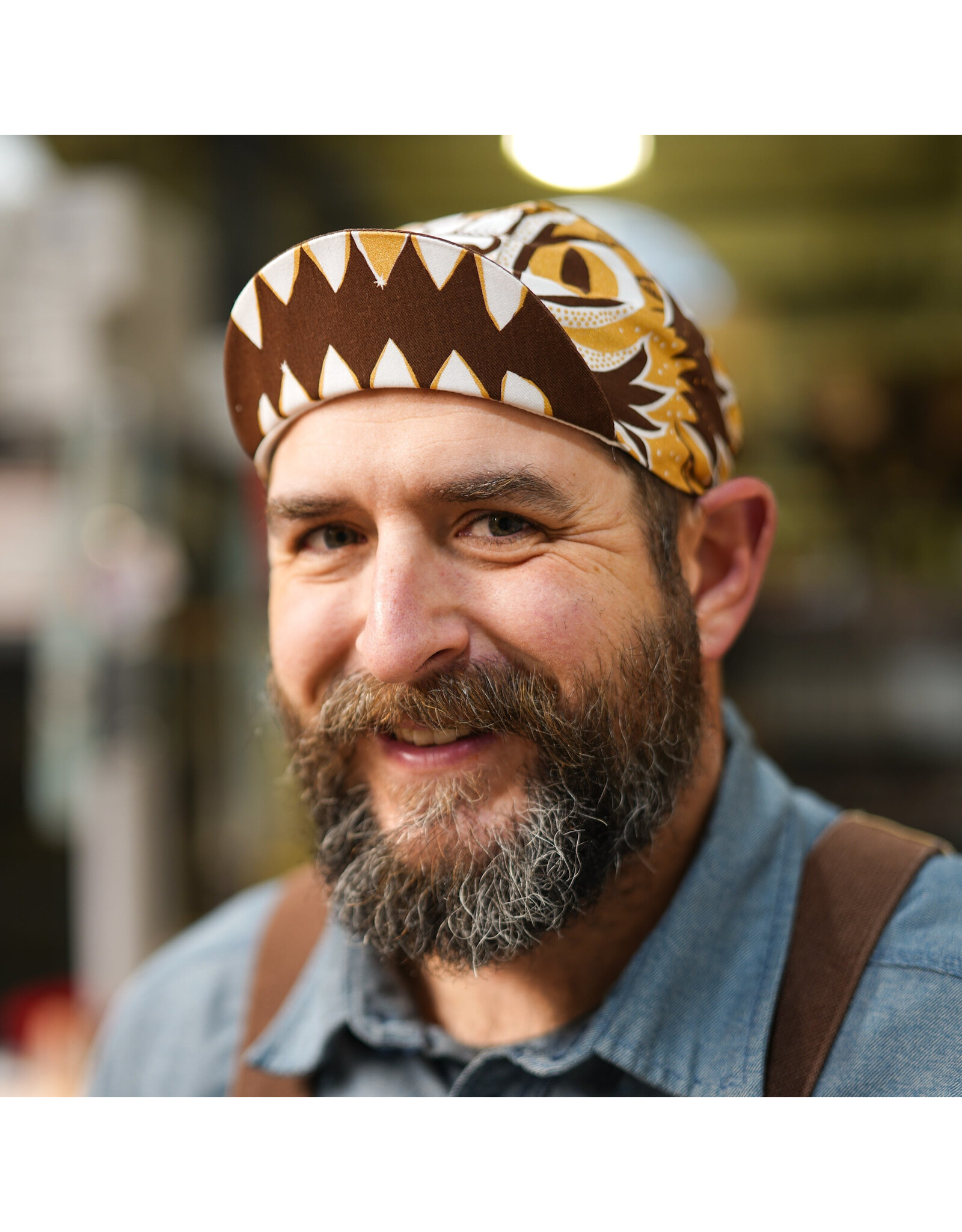Simworks USA ADAM BELL'S WORKS Cycling Cap - Golden Shuppi – Golden Shuppi
