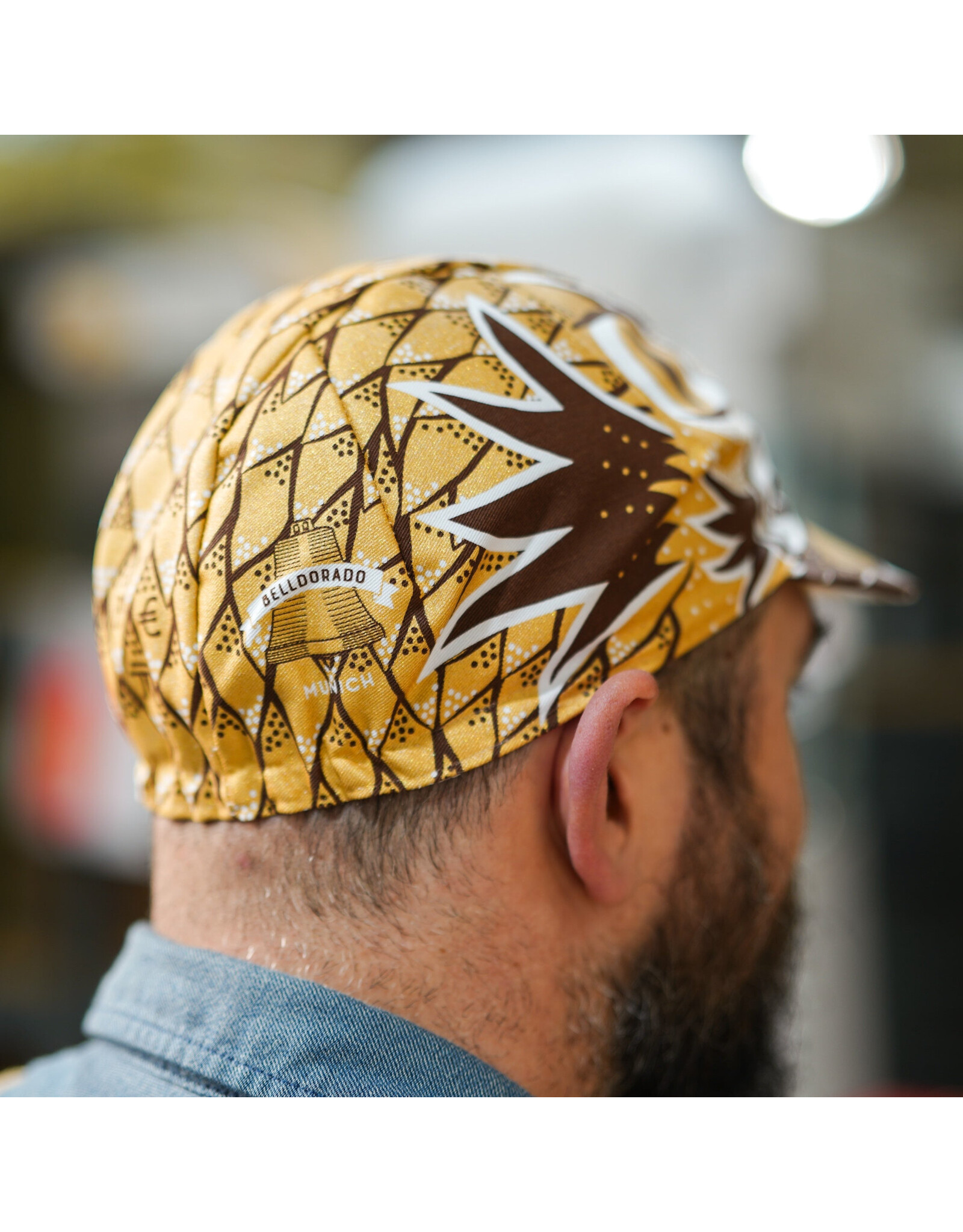Simworks USA ADAM BELL'S WORKS Cycling Cap - Golden Shuppi – Golden Shuppi
