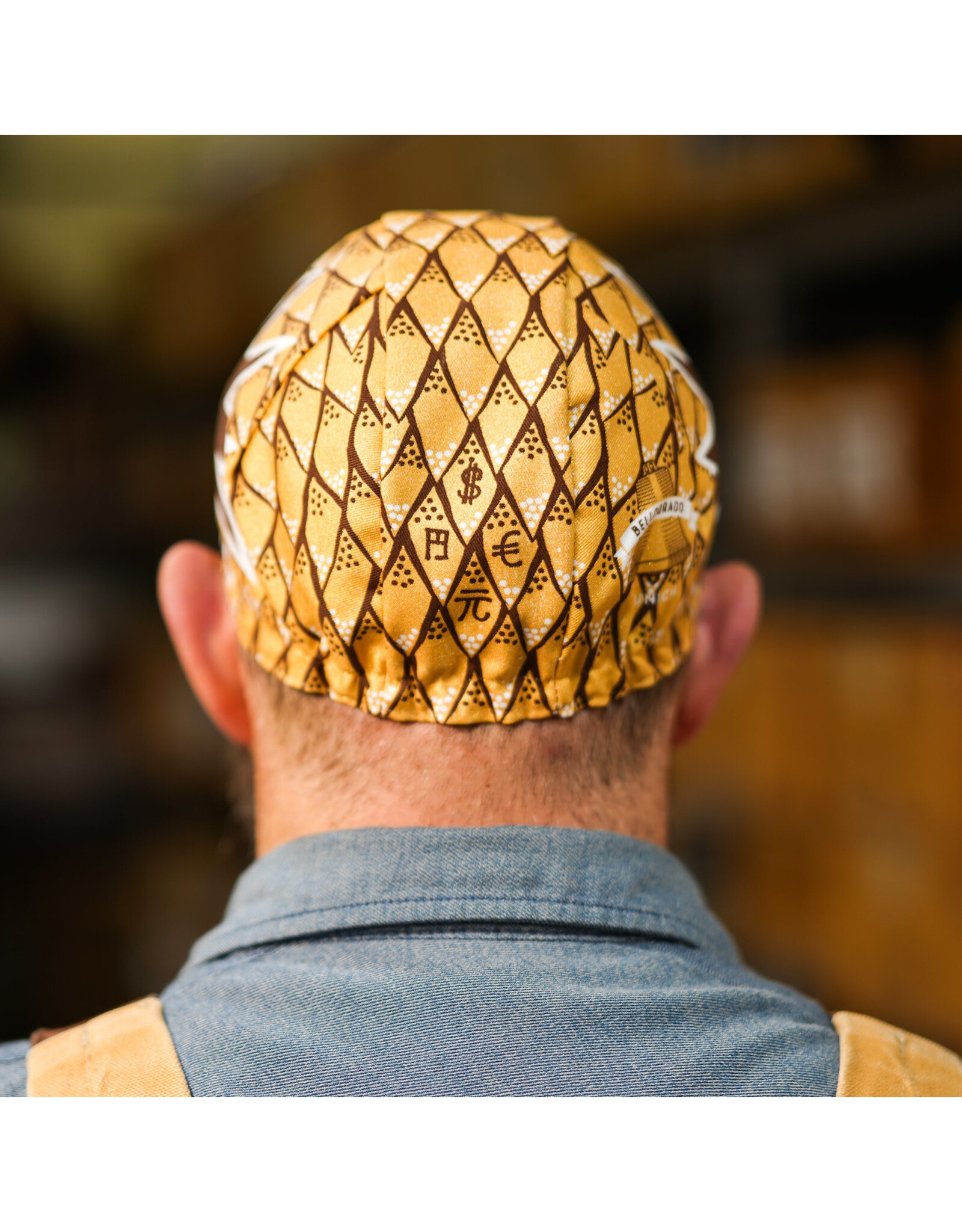 Simworks USA ADAM BELL'S WORKS Cycling Cap - Golden Shuppi – Golden Shuppi