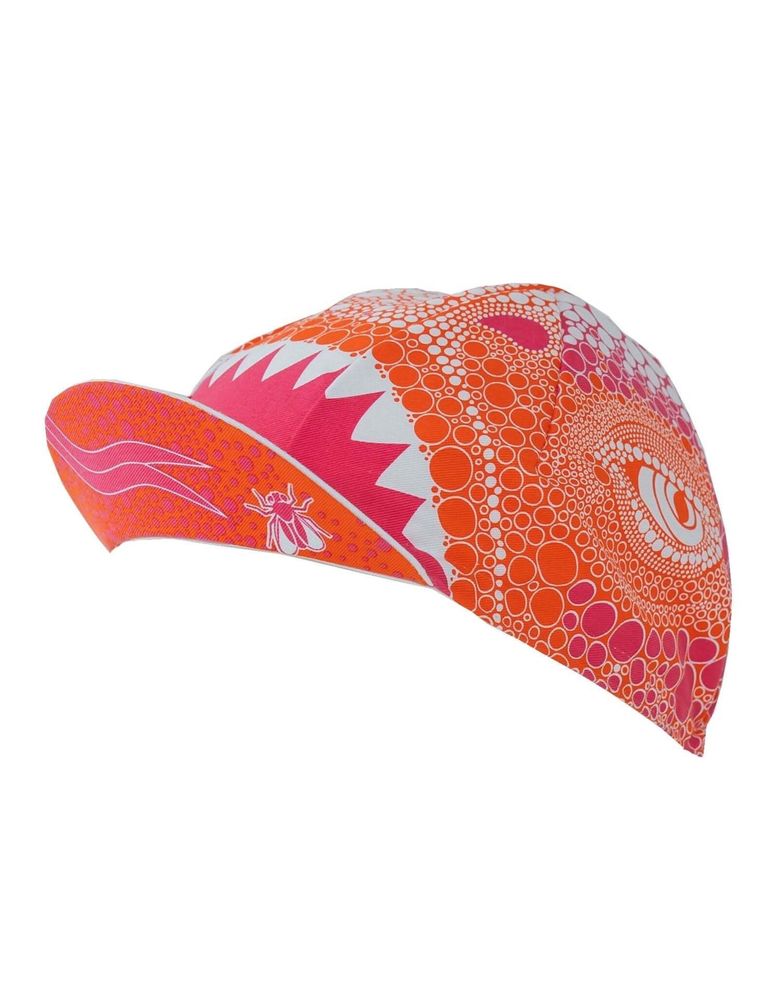 Simworks USA ADAM BELL'S WORKS Cycling Cap - Kaiman  (Rubine red)