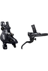 Shimano Shimano Deore XT BL-M8100/BR-M8100 Disc Brake and Lever - Rear, Hydraulic, Post Mount, 2-Piston, Black