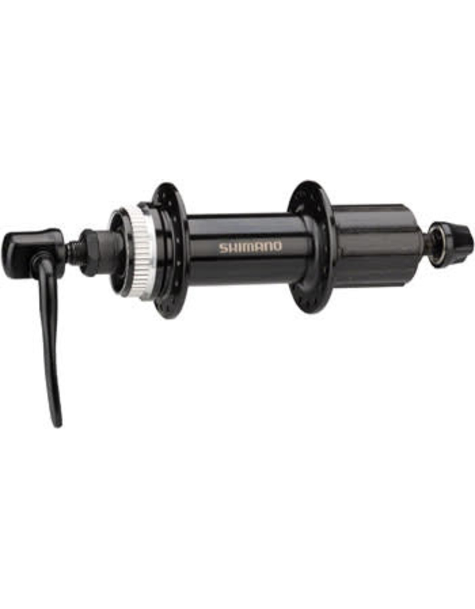 Shimano Shimano Altus FH-MT200-B 32H 8/9/10 Speed 141mm with 176mm QR Centerlock Disc Rear Hub, Black