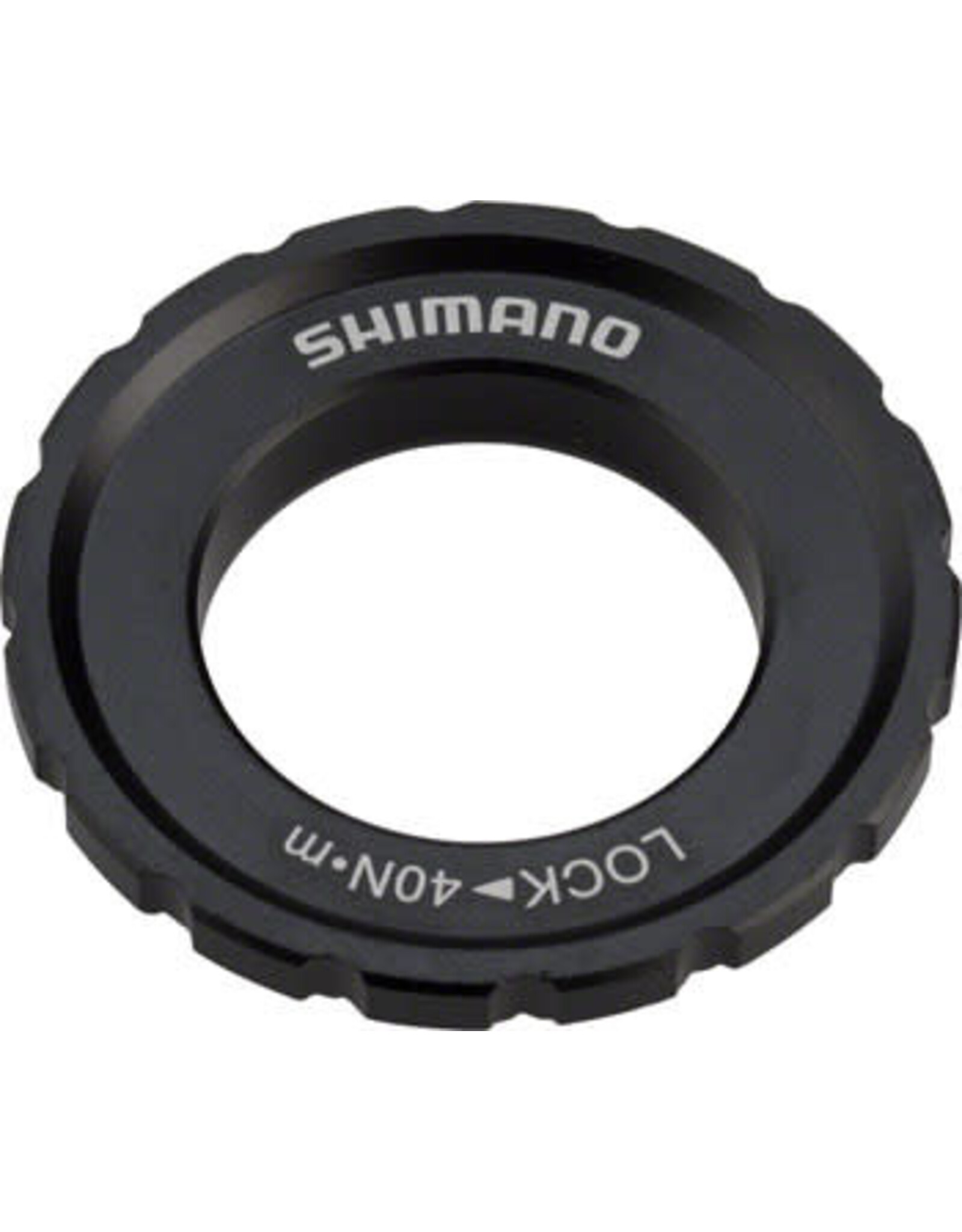 Shimano Shimano XT M8010 Outer Serration Centerlock Disc Rotor Lockring, for 12/15/20mm