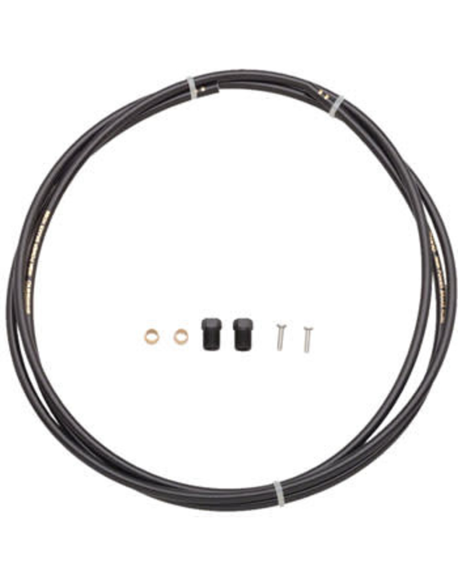 Shimano Shimano BH90-SS 1700mm Disc Brake Hose Kit, Black, for Deore M615 Disc Brake