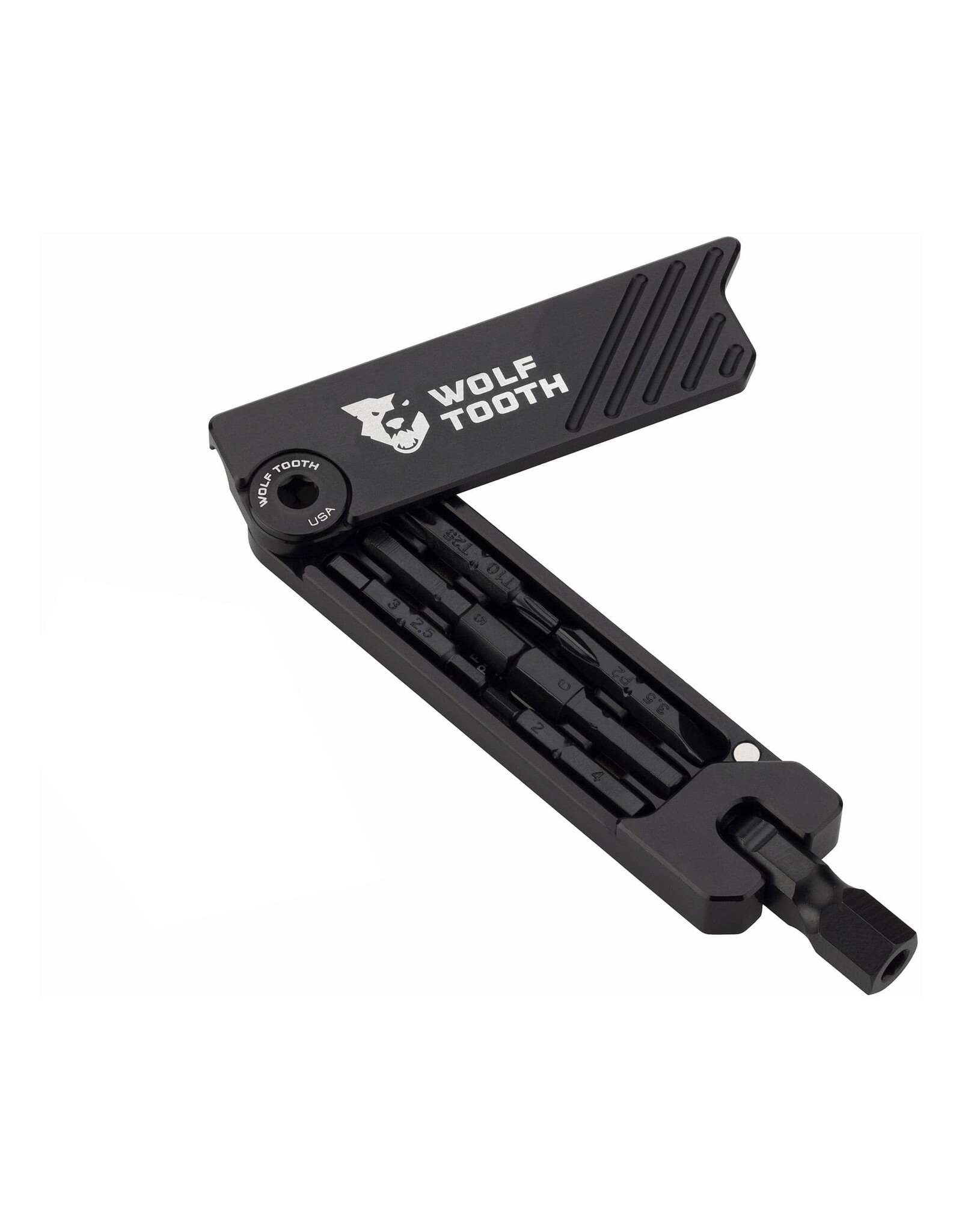 Wolf Tooth Components Wolf Tooth 6-Bit Hex Wrench Multi-Tool Black Bolt