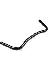 Velo Orange Velo Orange Porteur Handlebar Alloy 25.4mm Clamp 23.8mm GRIP DIAMETER 480mm Wide, Black