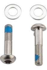 SRAM SRAM Flat Mount Disc Caliper Bracket Bolts 42mm Stainless Steel