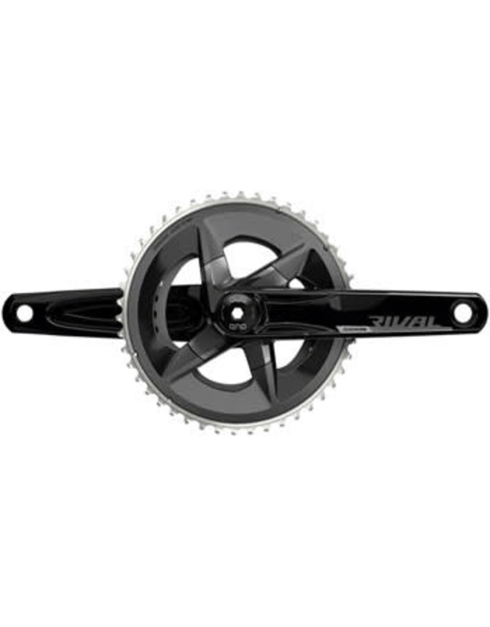 SRAM SRAM Rival AXS Crankset 170mm, 12-Speed, 48/35t, 107 BCD, DUB Spindle Interface, Black, D1