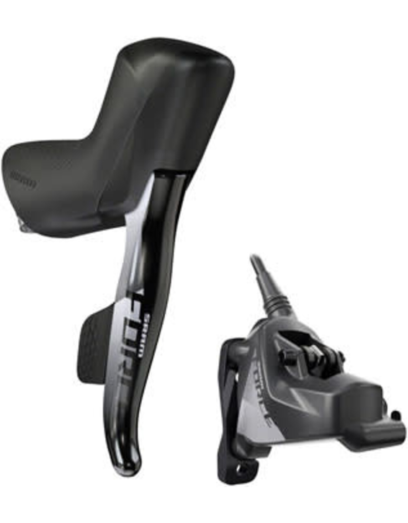 SRAM SRAM Shift/Hydraulic Disc Brake Force eTap AXS D1 Gloss Stealthamajig Connected Rear Brake/Right Shift 1800mm w/ Flat Mount 20mm SS Hardware (Rotor & Bracket sold separately)