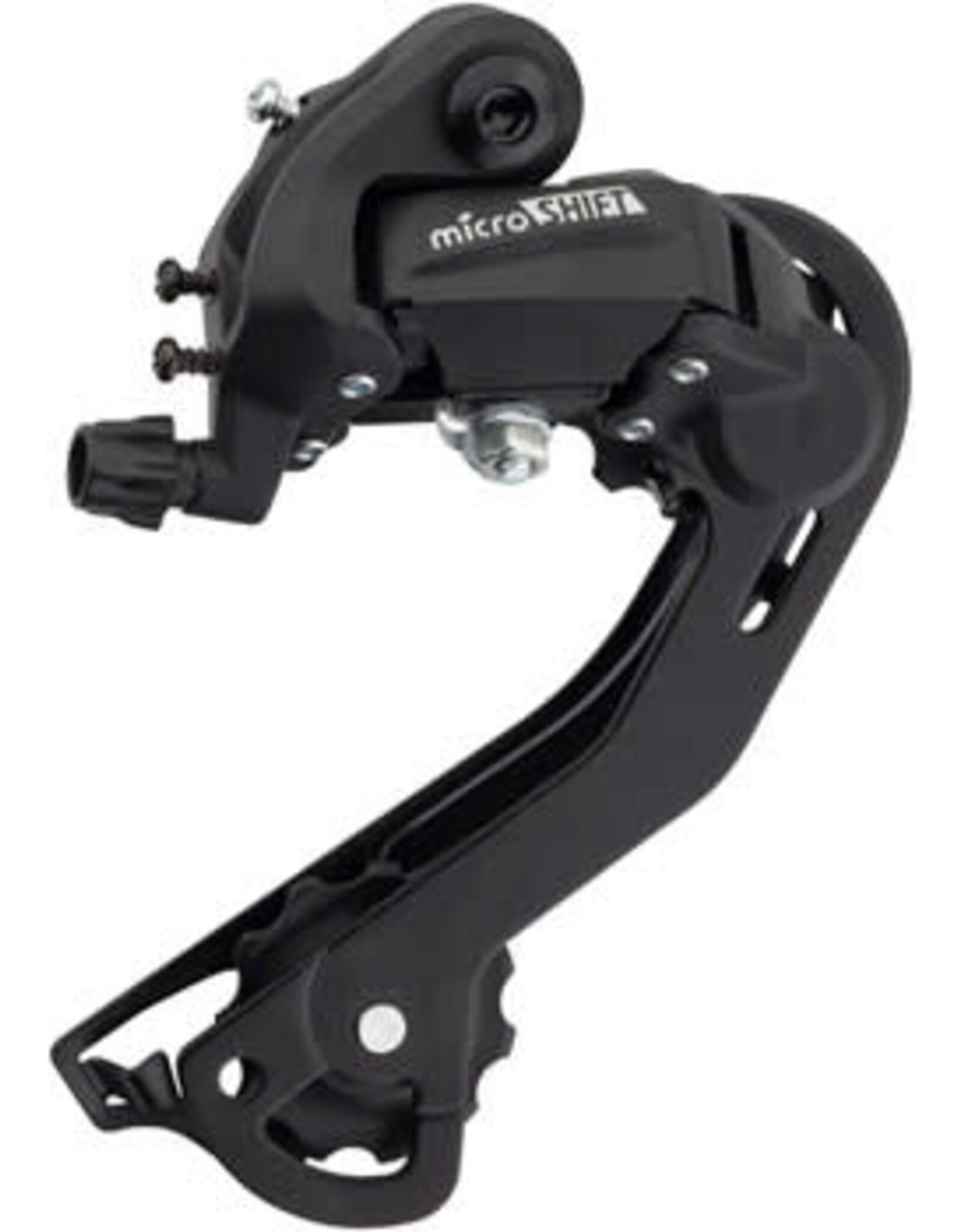 MicroShift microSHIFT M21 Rear Derailleur - 6,7 Speed, Long Cage, Black