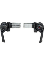 MicroShift microSHIFT Bar End Shifter Set - 11-Speed Double/Triple Shimano Dynasys Compatible Black