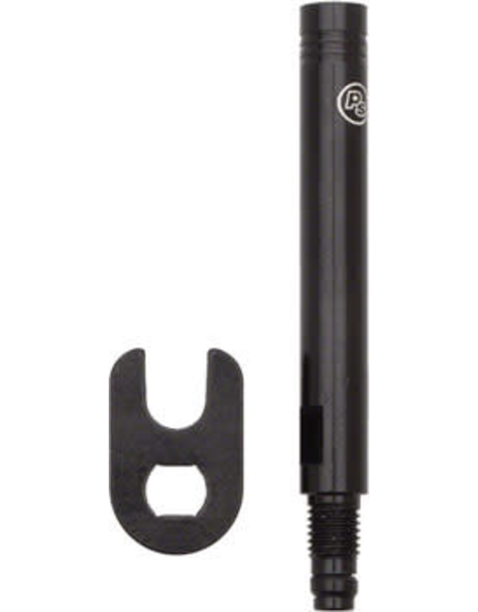 Problem Solvers Problem Solvers Presta Valve Extender: Removable Core 30mm Black
